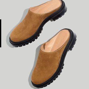 Madewell Bradley Suede Lugsole Mule (Sz 38)